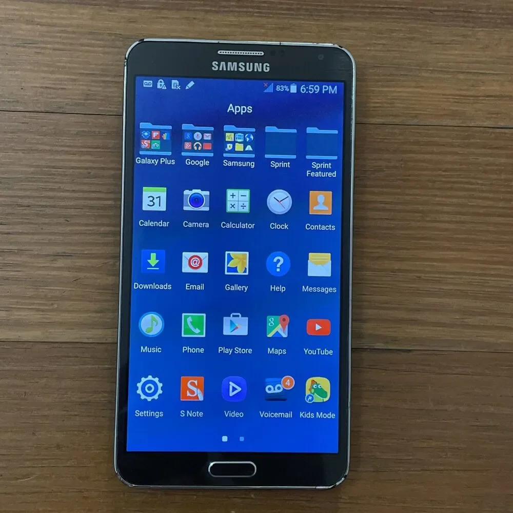 Samsung Galaxy Note 3 SM-N900P 32GB Black Unlocked WiFi Media Player No Pen